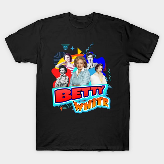 Betty white beautiful T-Shirt by alustown